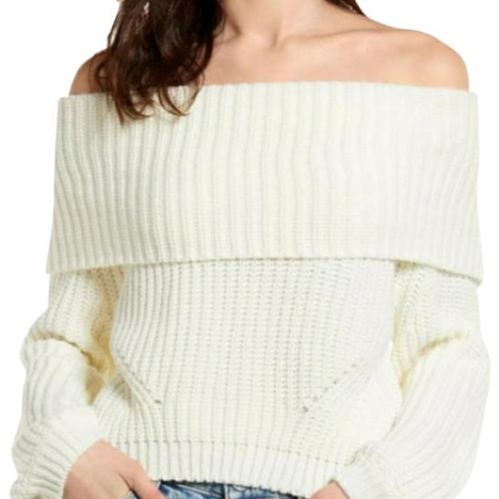Lulu’s Charmichael sweater ivory